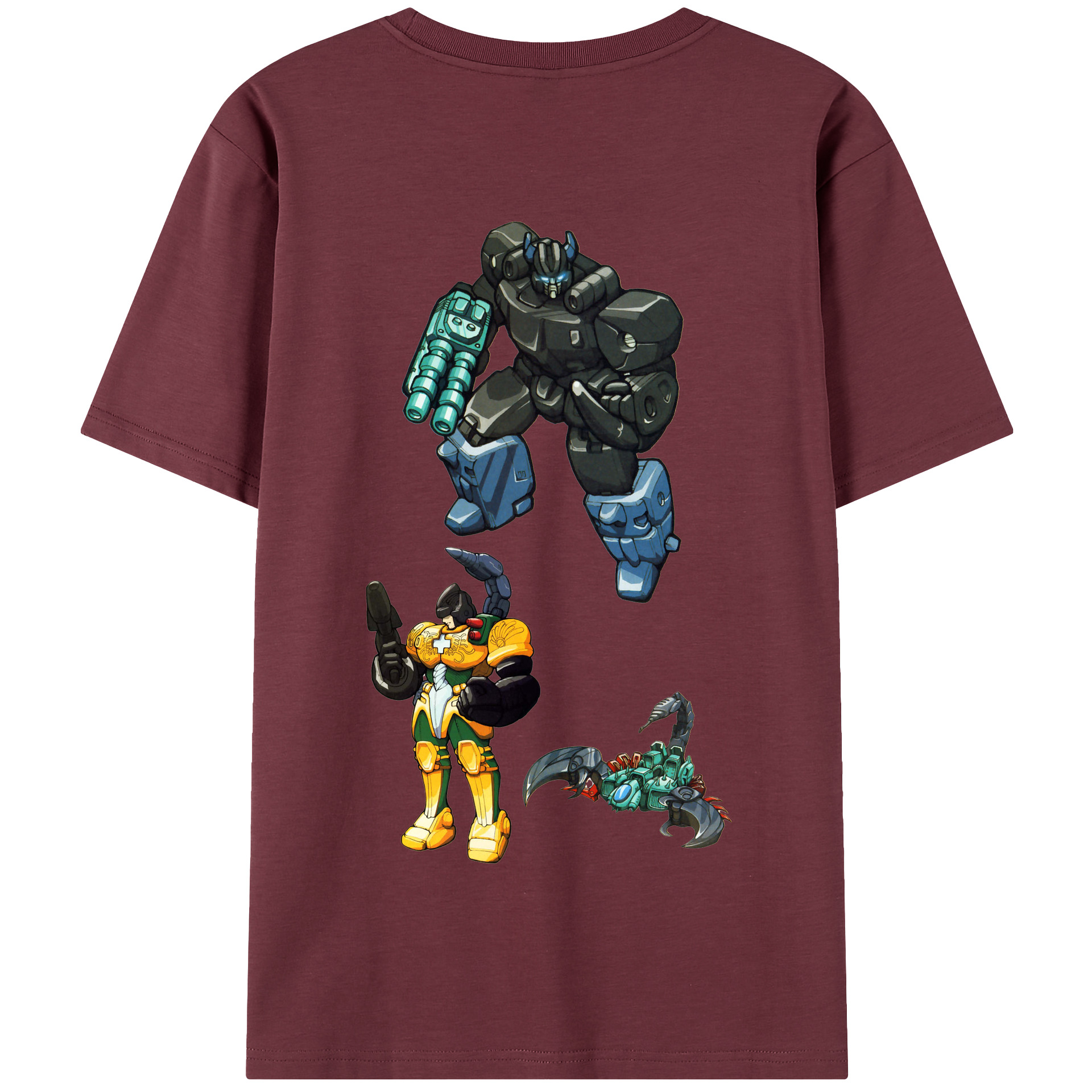 （画像用）  綿100％半袖Tシャツ（背面プリント）